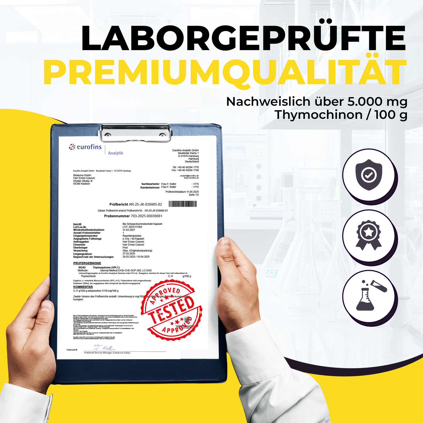 2x Schwarzkümmelöl Kapseln 5% Thymochinon 60 Kapseln