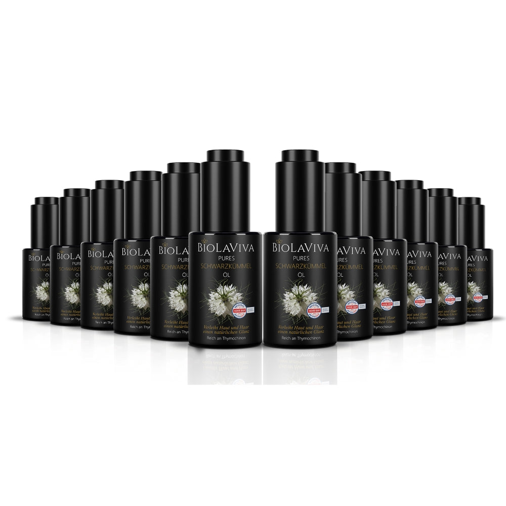 12× Pures Schwarzkümmelöl 30ml