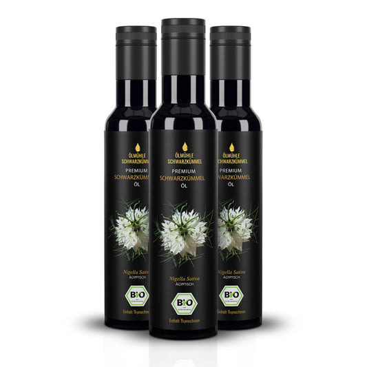 3× Schwarzkümmelöl 250ml