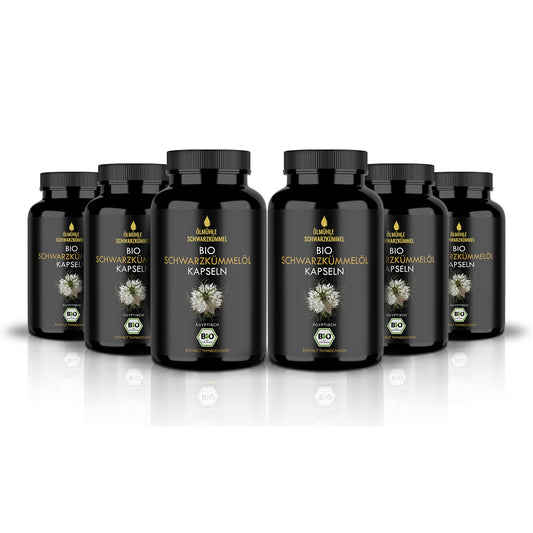 6× Schwarzkümmelöl Kapseln 240 Stück