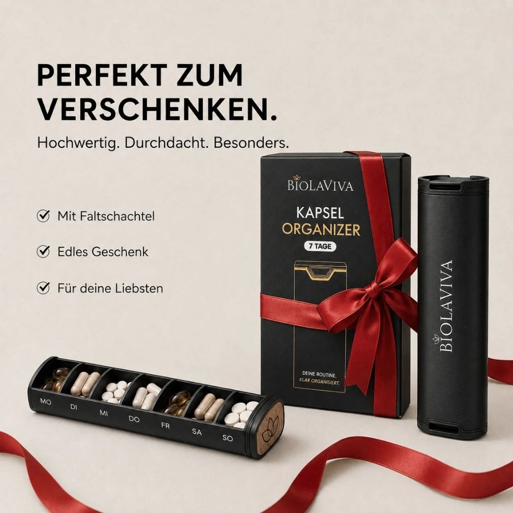 Premium Kapsel Organizer – 7-Tage-System