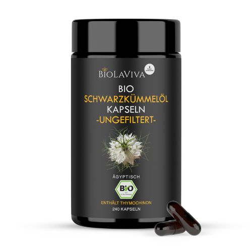 Schwarzkümmelöl Kapseln – ungefiltert