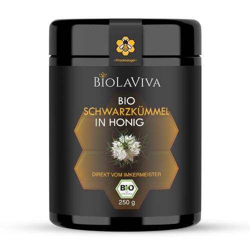 Schwarzkümmel in Honig
