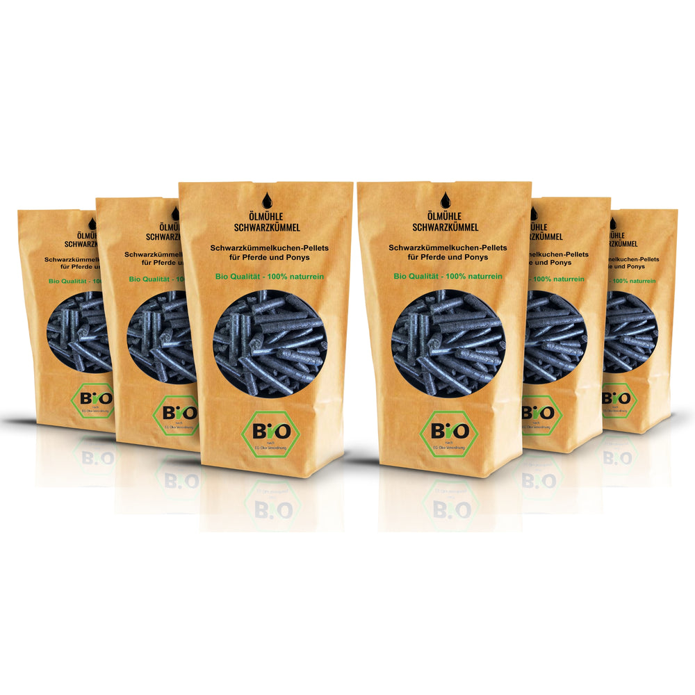 6× Bio Schwarzkümmel Pellets 20kg