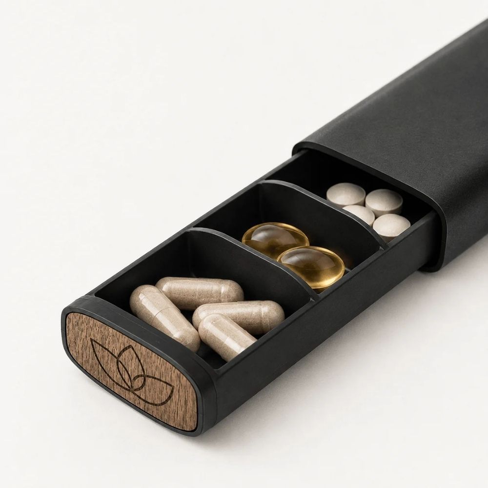 Premium Kapsel Organizer – 7-Tage-System