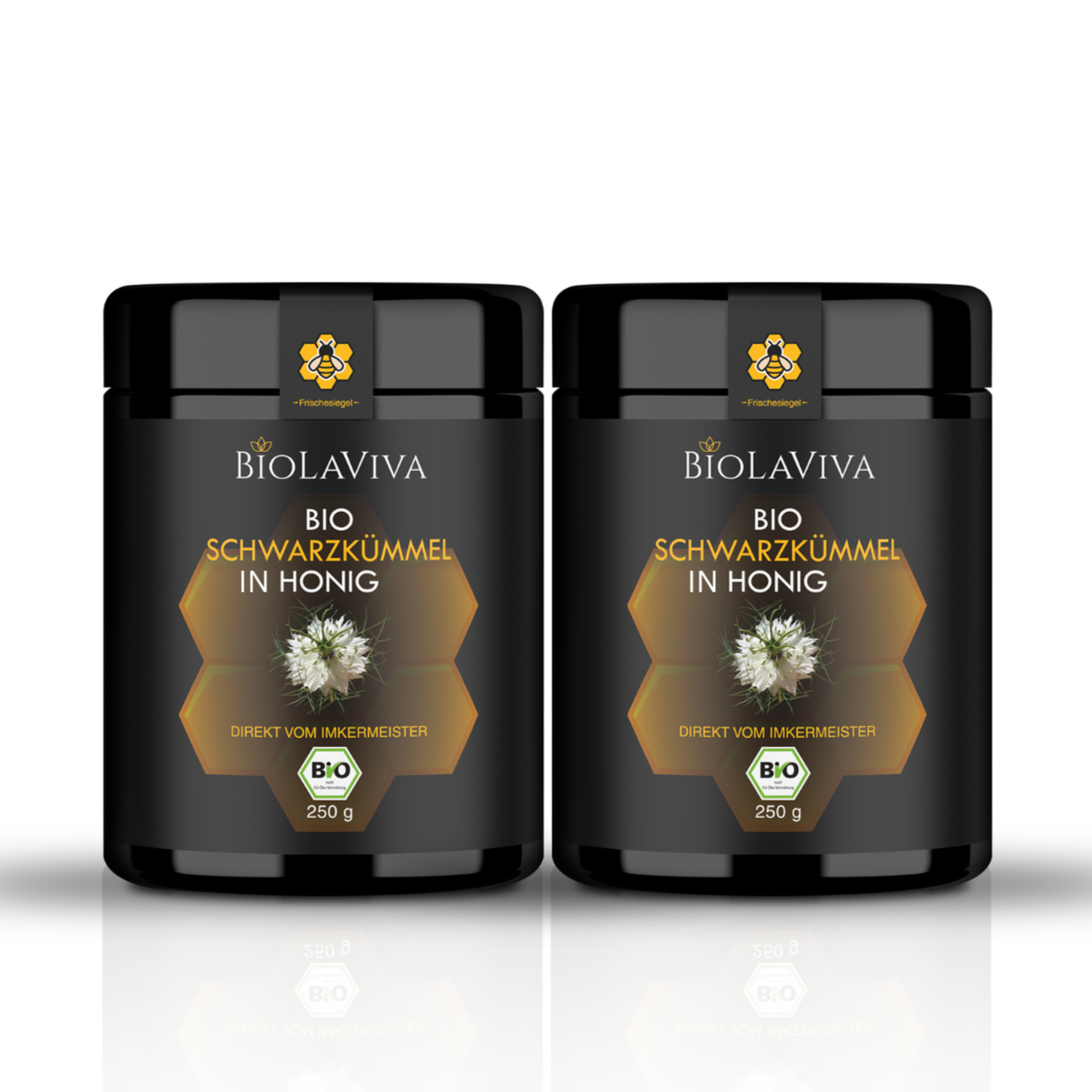 2 × Schwarzkümmel in Honig 250g