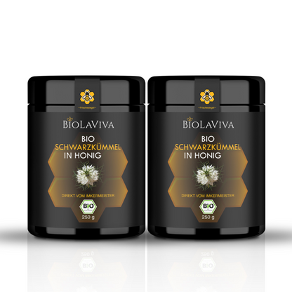 2 × Schwarzkümmel in Honig 250g