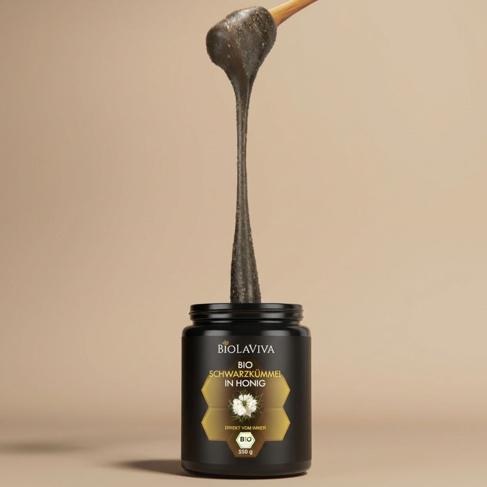 12× Bio Schwarzkümmel in Honig 250g