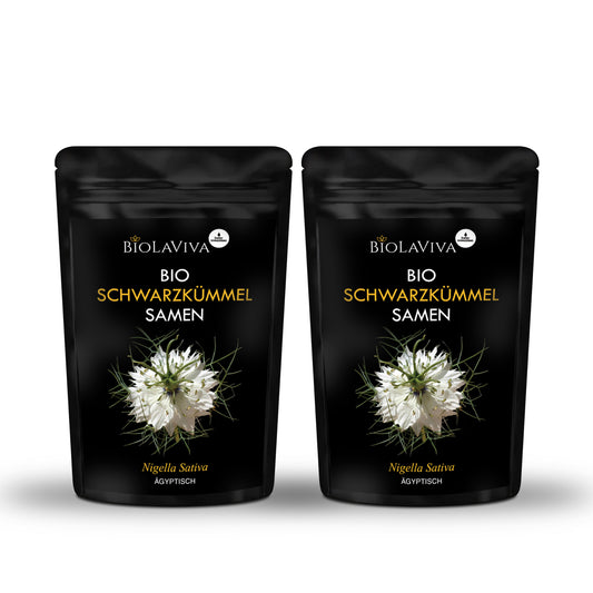 2× Bio Schwarzkümmel Samen 500g