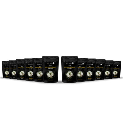 12× Bio Schwarzkümmel Samen 500g